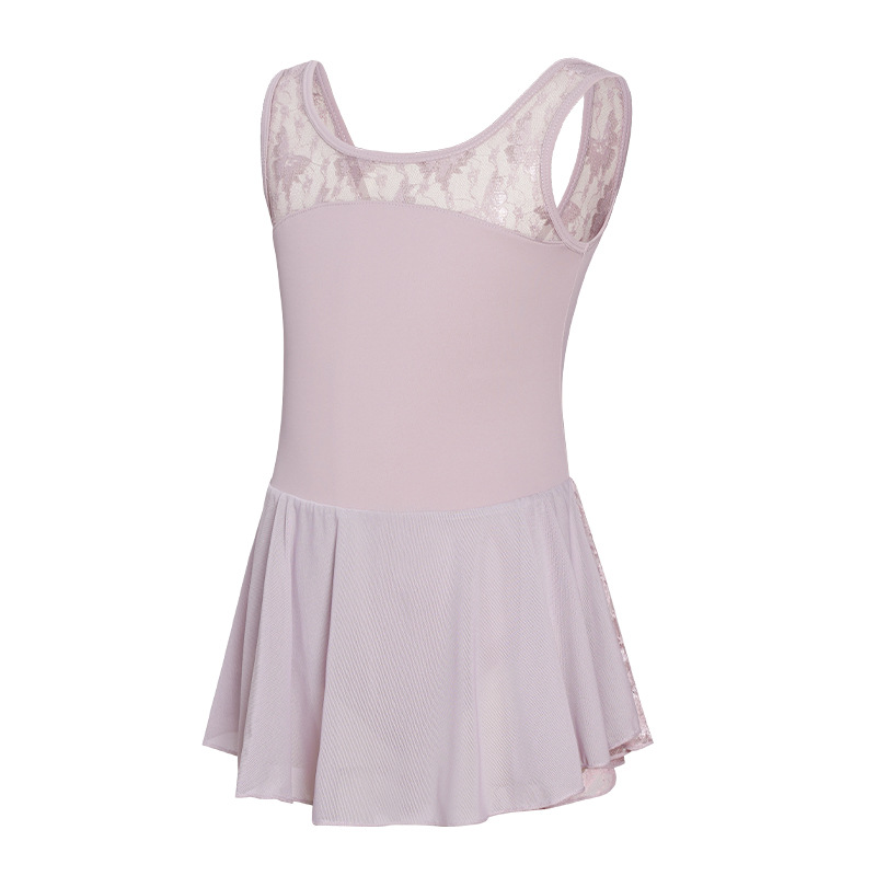 Ropa de baile para niños Primavera Nueva falda de baile Chaleco de hombro ancho para niñas Ropa de práctica Ropa de entrenamiento de base de baile chino