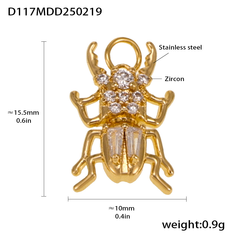Moda misteriosa OL estilo personalidad colgante de acero inoxidable 18k oro real transfronterizo solo para los fabricantes de bombas europeas y americanas al por mayor