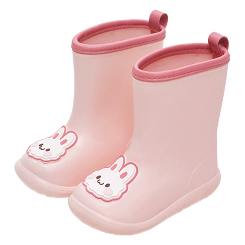 Отличные детские резиновые сапоги, милые резиновые сапоги для девочек, детские сапоги для детского сада, уличная обувь для учащихся начальной школы, водонепроницаемая нескользящая резиновая обувь.