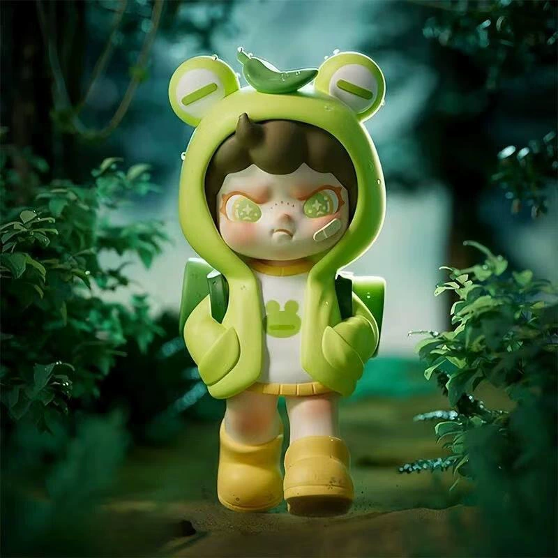 Фигурка в слепой коробке (Dora Jungle Rule Series) — коллекция 3‑го поколения, 11 персонажей, 25×20×3 см
