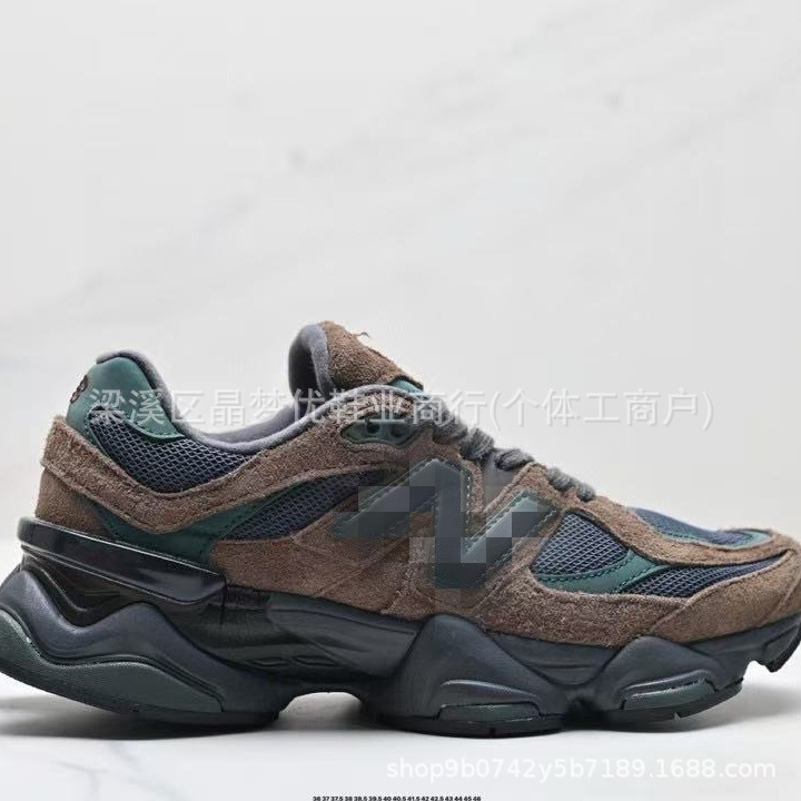 Zapatos Putian transfronterizos nb9060 amortiguador universal zapatos de papá aumentaron la altura transpirable de suela gruesa pareja zapatos deportivos casuales