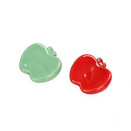 陶瓷餐具红.绿苹果筷子架筷子托摆件