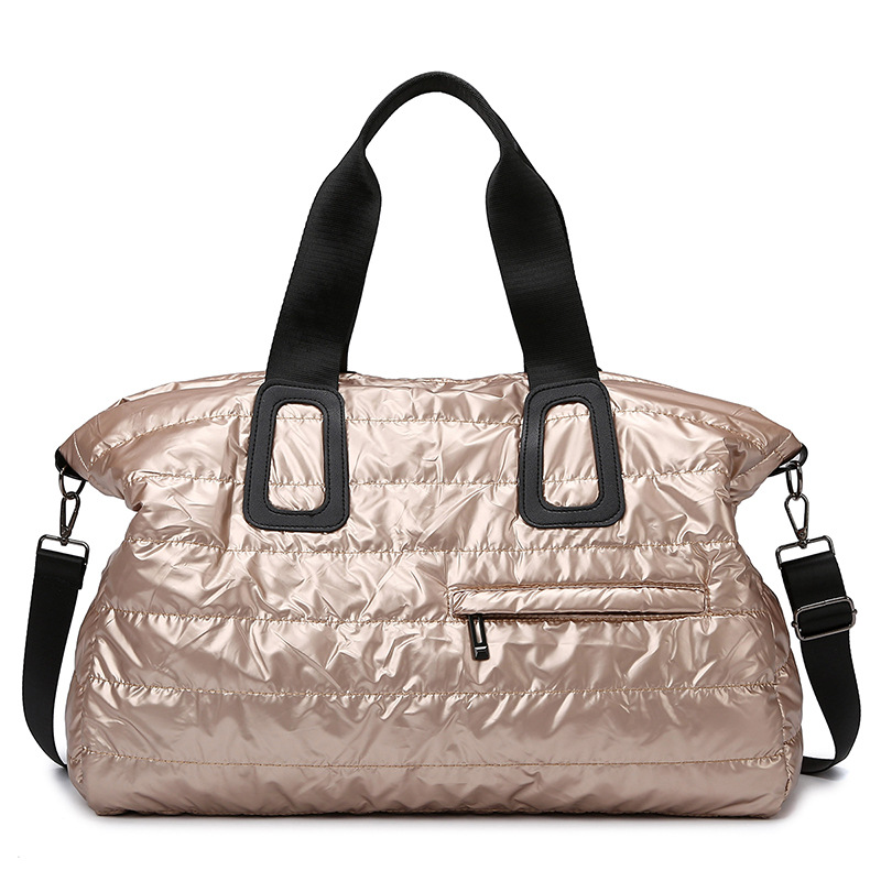 2024 otoño y invierno nuevo algodón bolsa de equipaje bolsa de viaje bolsa de entrenamiento de alta capacidad anti-spersión bolsa deportiva para hombres bolsa de yoga para mujeres