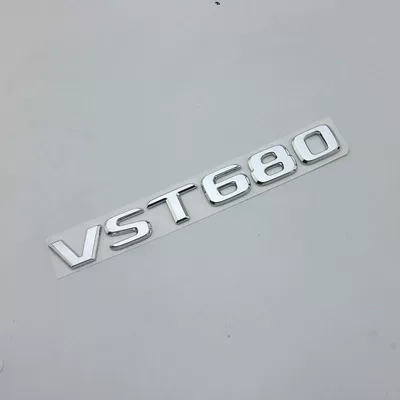 Mercedes-Benz V-Class modified with Maybach VST680 lettering, VST780 modified car emblem, VST980 rear tail emblem, black car sticker (Car logo) - standard-vst680