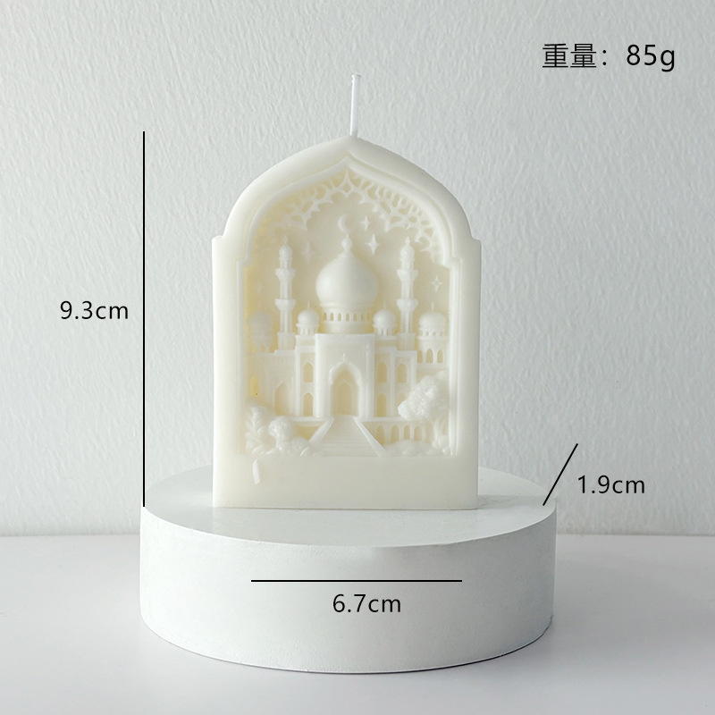 Mond Und Stern Duftkerze Im Orientalischen Architekturstil_voghion.com