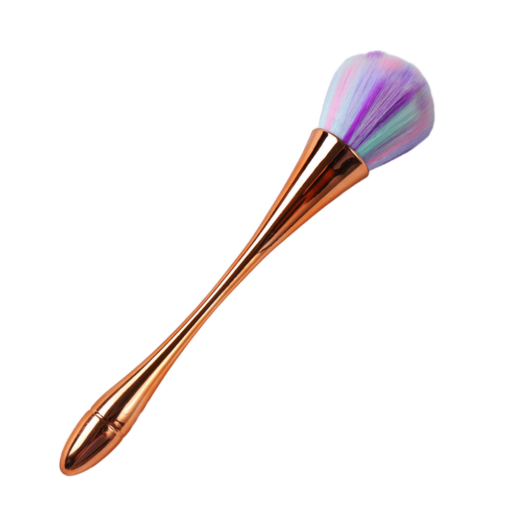 Electro galvanizado oro manejo colorido cabello