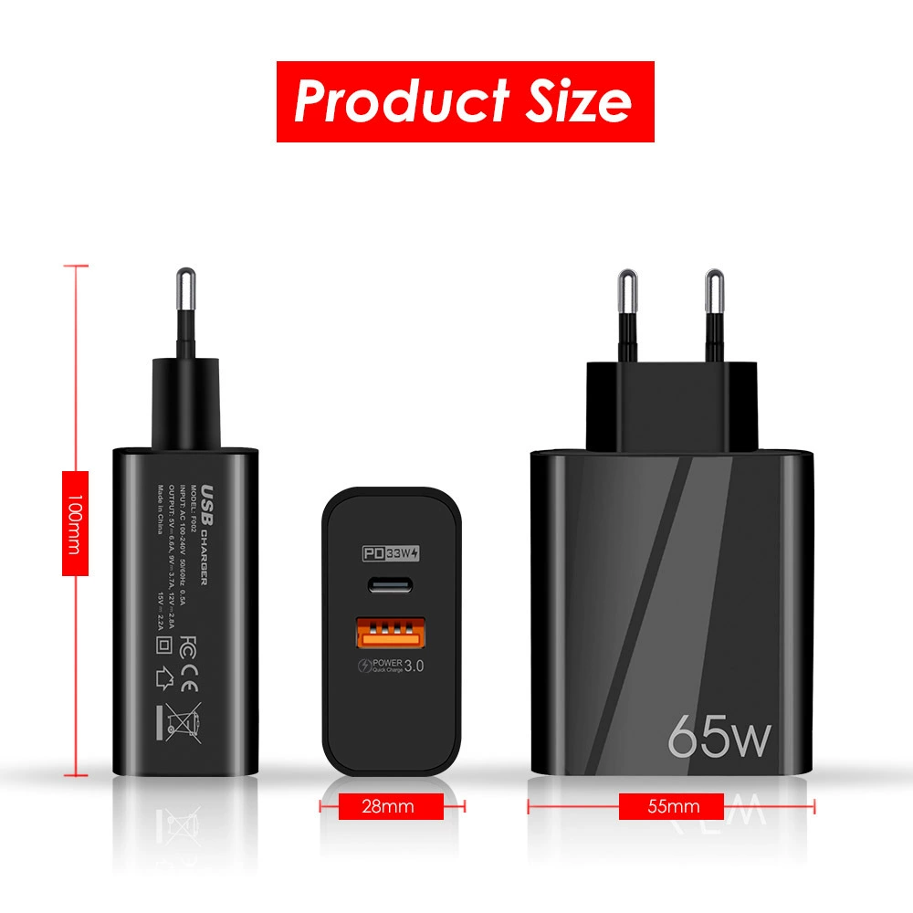 Charger, mobile phone charging, laptop, power supply, 65W