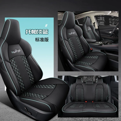 seat cover, Modelə uyğun (Original) oturacaq örtükləri - standard-topa-light-blue-special-car