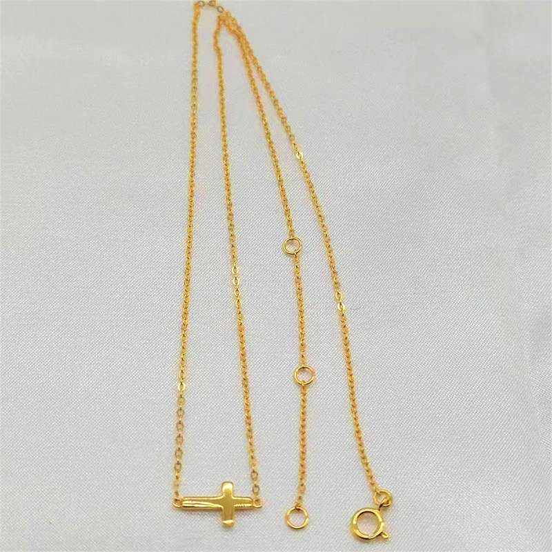 8g Weight Pendant Necklace Classification 1 Piece Quantity 925 Sterling Silver Plating Cross Pendant Necklace