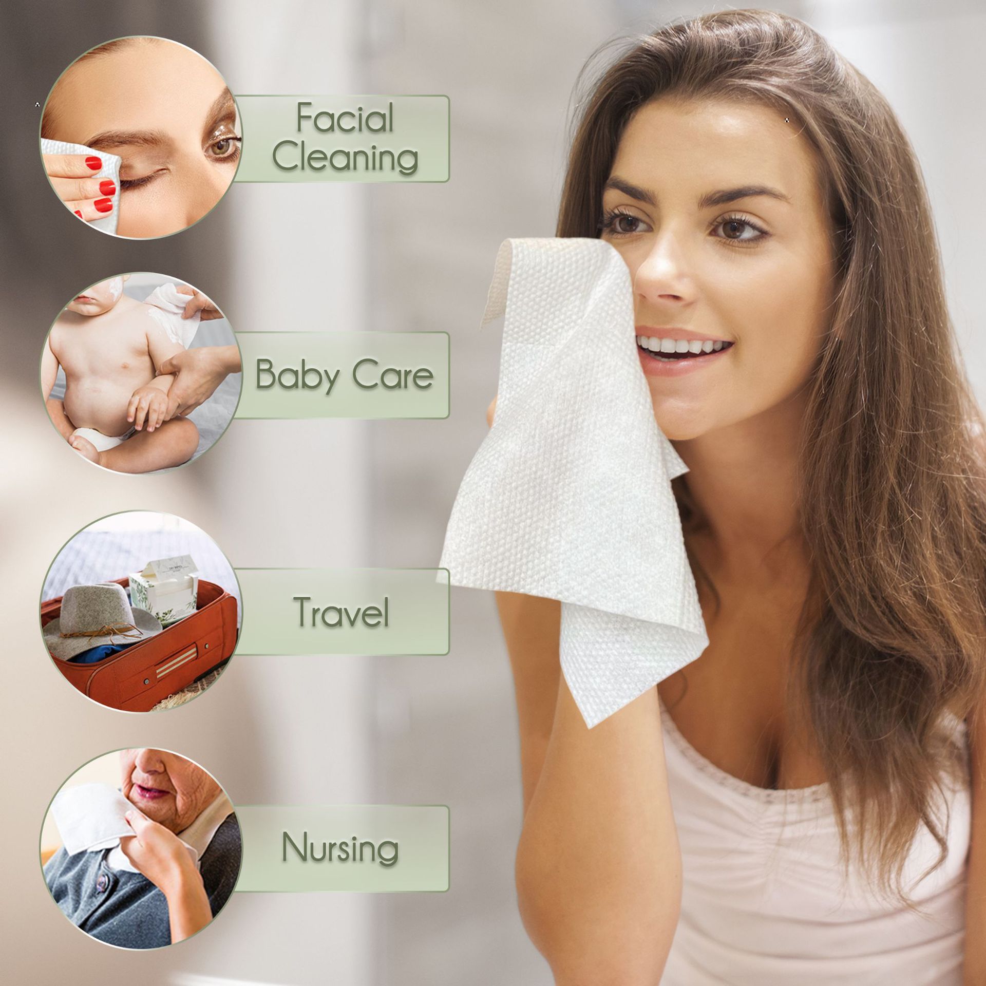 Disposable Facial Cleansing Towel