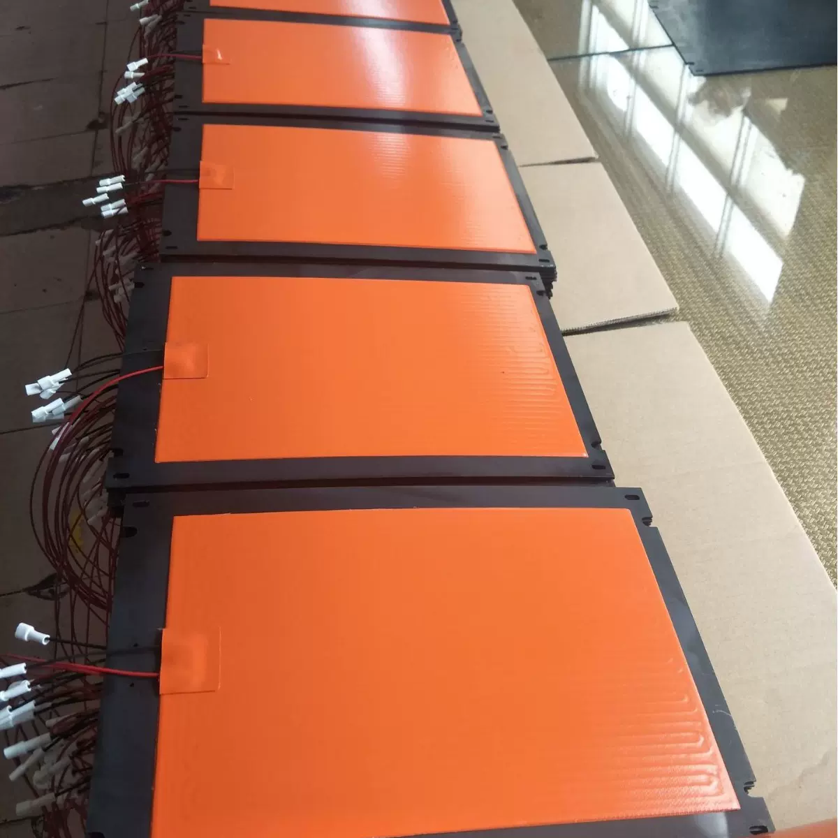 硅胶加热片 硅胶电加热片胶电热片发热片 风能通讯机柜加热片