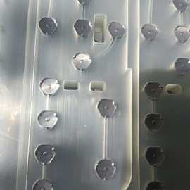 锅仔片透明PET贴纸， 智能马桶遥控器按键开关，,三角形8mm，