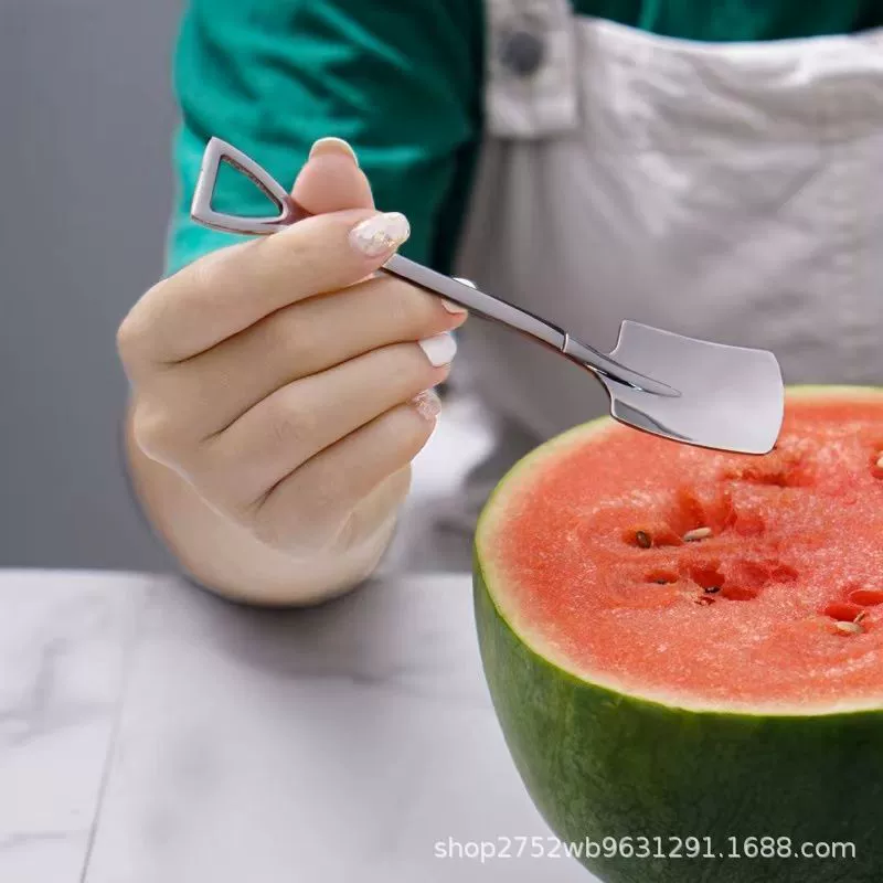 Creatивная ретро-ложка для мороженого из нержавеющей стали, оптовая