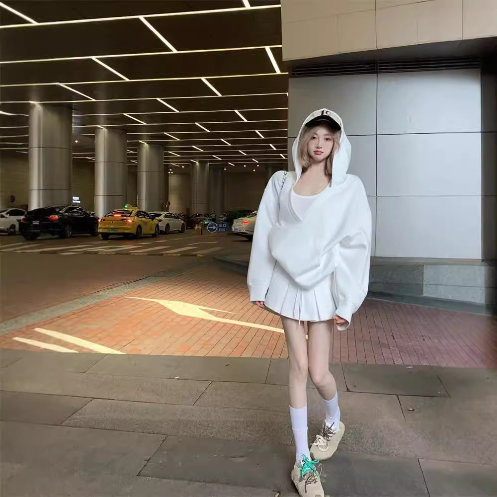 Women's Personalized Hooded Sweater Vest Top Suit