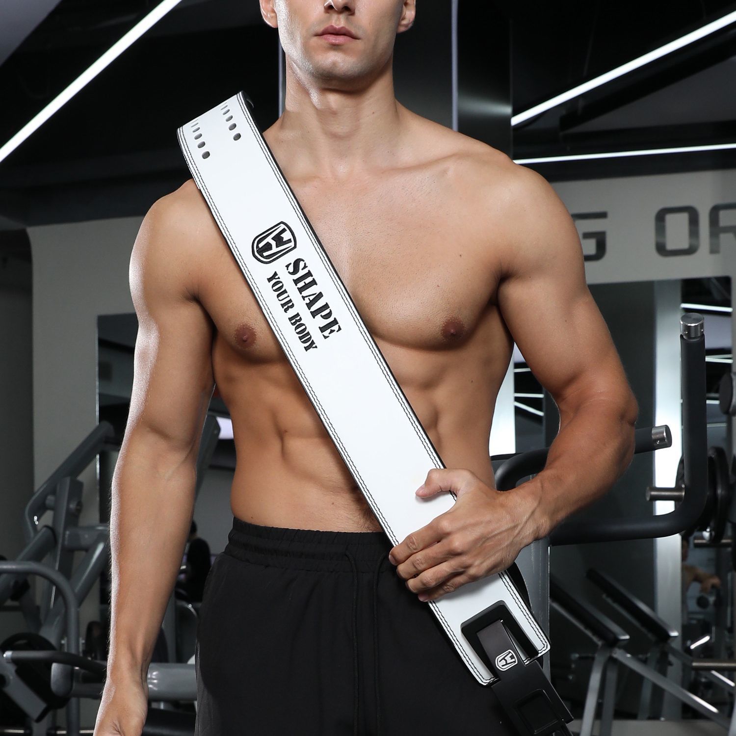 13MM acondicionamiento cinturón de fuerza de cuero de vaca palanca de levantamiento de pesas cintura de cintura unisex nivel de competencia profesional