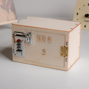 DIY Science Small Making Mechanical Password Safe Science Experiment for Primary and Secondary School Students Steam Science and Education Toys