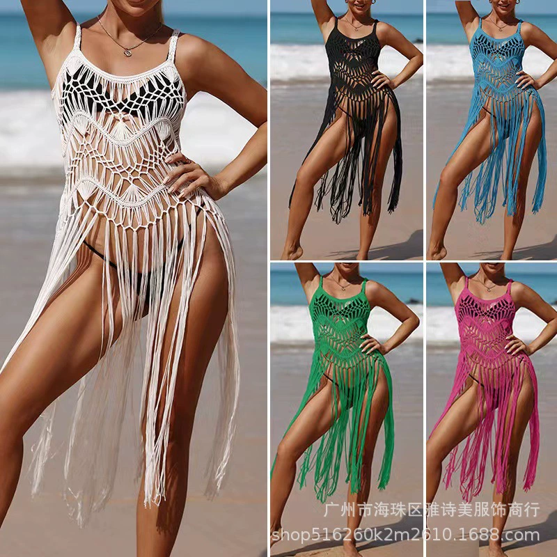 Пляжная кисточка праздничный крючок Сексуальная блузка бикини