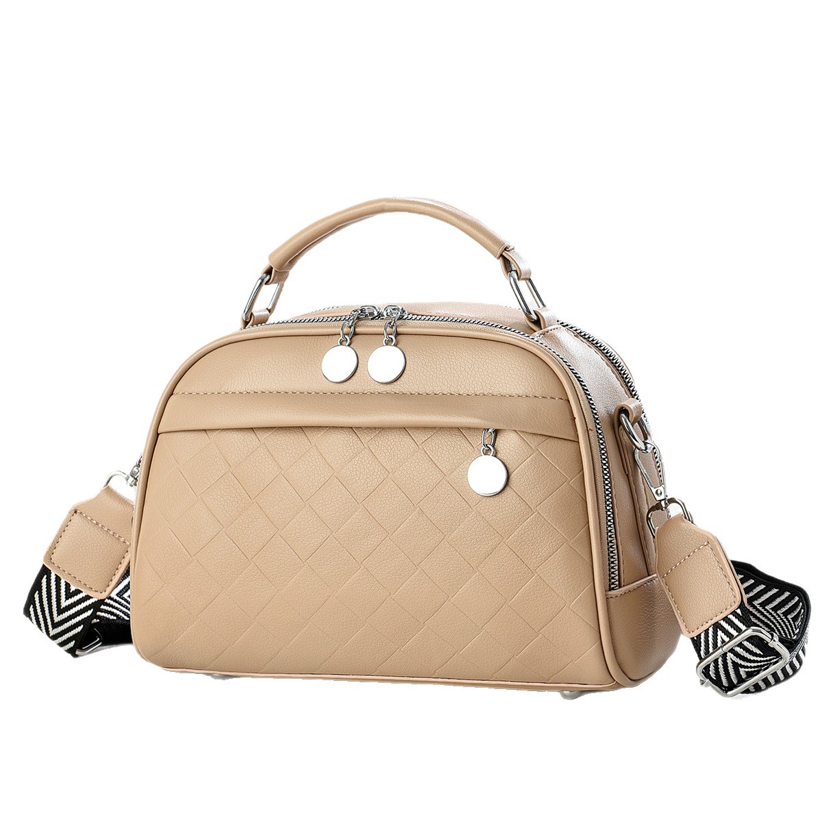 Xiaozhong 2025 nueva moda todo-fósforo estilo explosivo bolso de mensajero portátil de un solo hombro popular de este año bolso pequeño para mujer verano para mujer