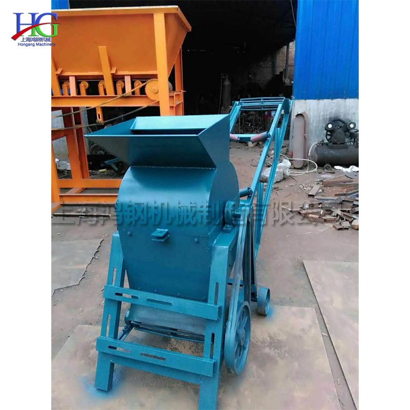 秧苗培育营养土粉碎机 单转子单段碎土机 块状泥土结块粉碎机