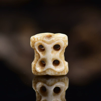 Zərgərlik ara hissələri — Reclaimed Bone DIY Semi-Finished Carved - no-13