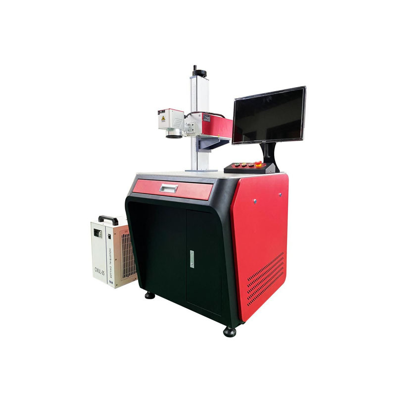 厂家直销紫外线激光打标机充电器ABS塑料外壳玻璃冷光紫光镭雕机