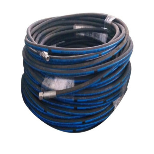 High pressure steel wire hose 1500kg pressure high pressure water jet hose ultra high pressure cleaning machine hose