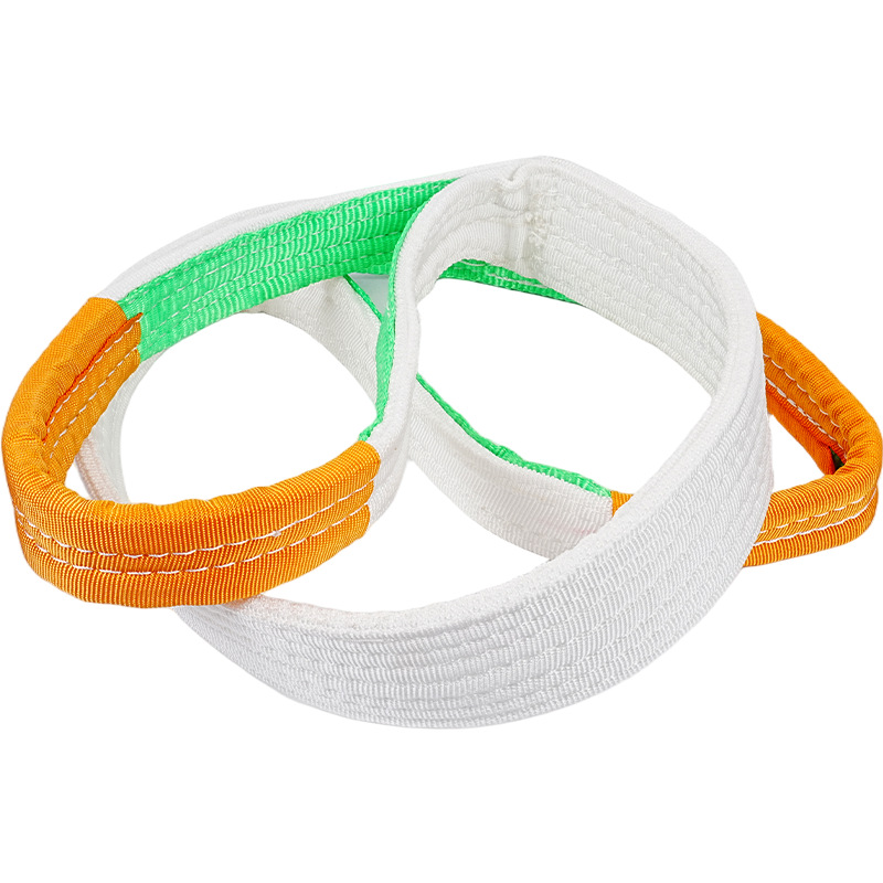Wholesale of high-strength industrial lifting straps, wear-resistant, alkali resistant, flexible dou