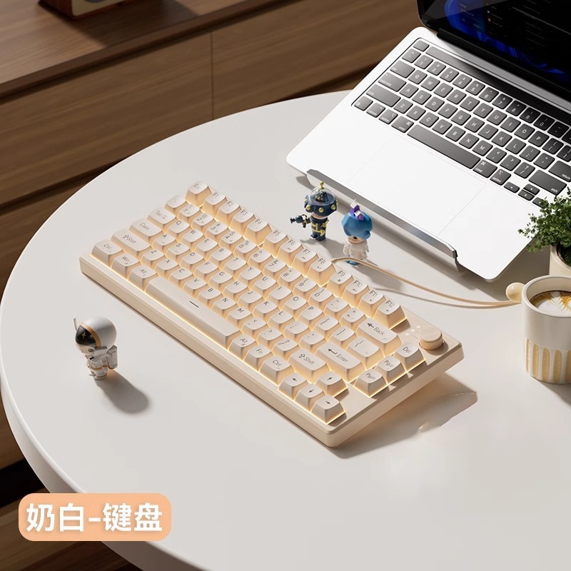 超静音游戏键盘有线薄膜机械手感电竞女生办公电脑笔记本打字批发|undefined
