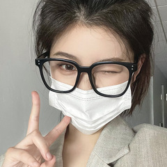 黑框近視眼鏡女可配度數變色眼睛框鏡架男大框素顏神器大臉顯臉小