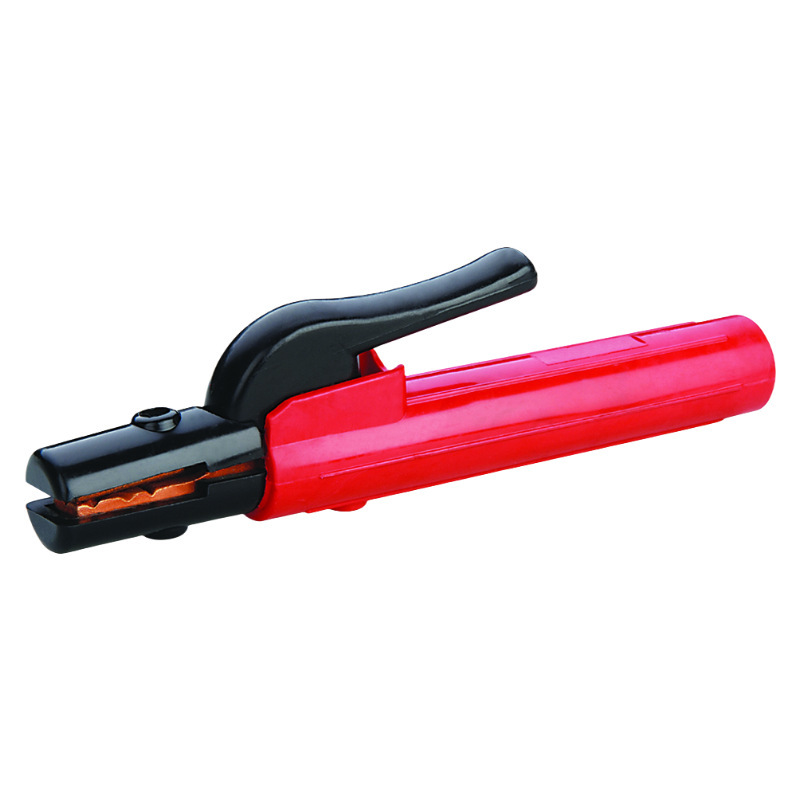 Pinzas de soldadura al por mayor de la fábrica de origen, pinzas de soldadura no calientes, clips de soldadura de diamante negro anticaídas, pinzas de soldadura de grado industrial de 500A. image 14