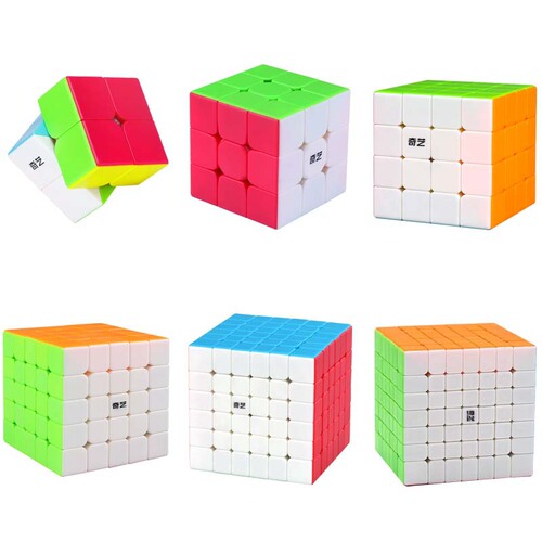 Qiyi Rubik's Cube 3rd level, 4th, 5th, 6th and 7th levels, special-shaped cross-border hot-selling children's educational toys wholesale street stalls