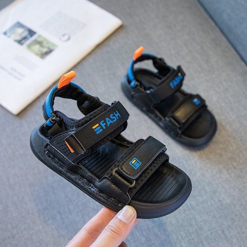 Children's Sandals for Children  Summer New Beach Shoes for Primary School Students Sandals for Boys Online Soft Soled Shoes Trend