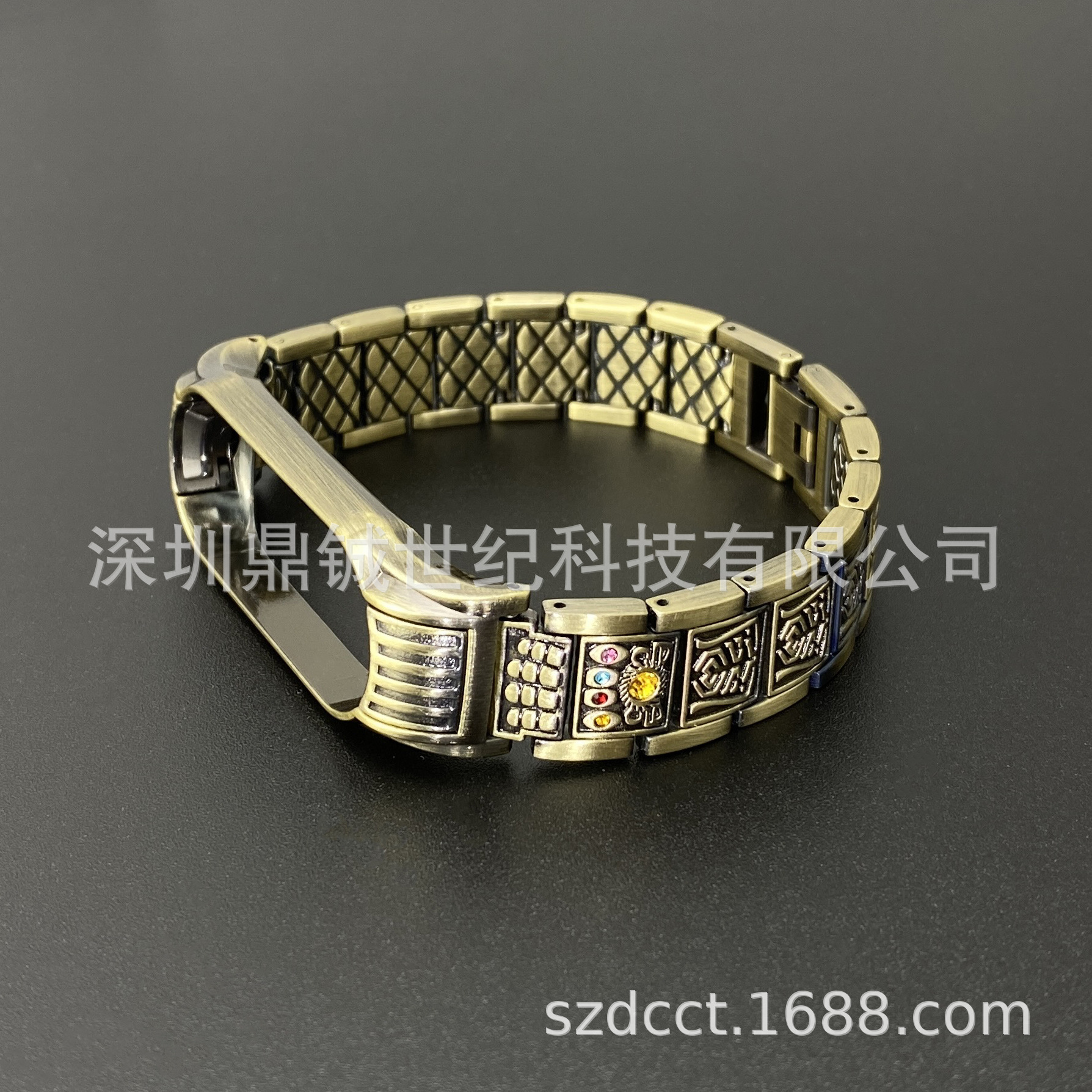 miband4适用小米手环4 3表带 小米手环4腕带 复联 灭霸 镶钻表带