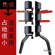 咏春拳木人桩竹桩简易截拳道木人椿壁挂式弹簧桩增加扫腿功麦太保