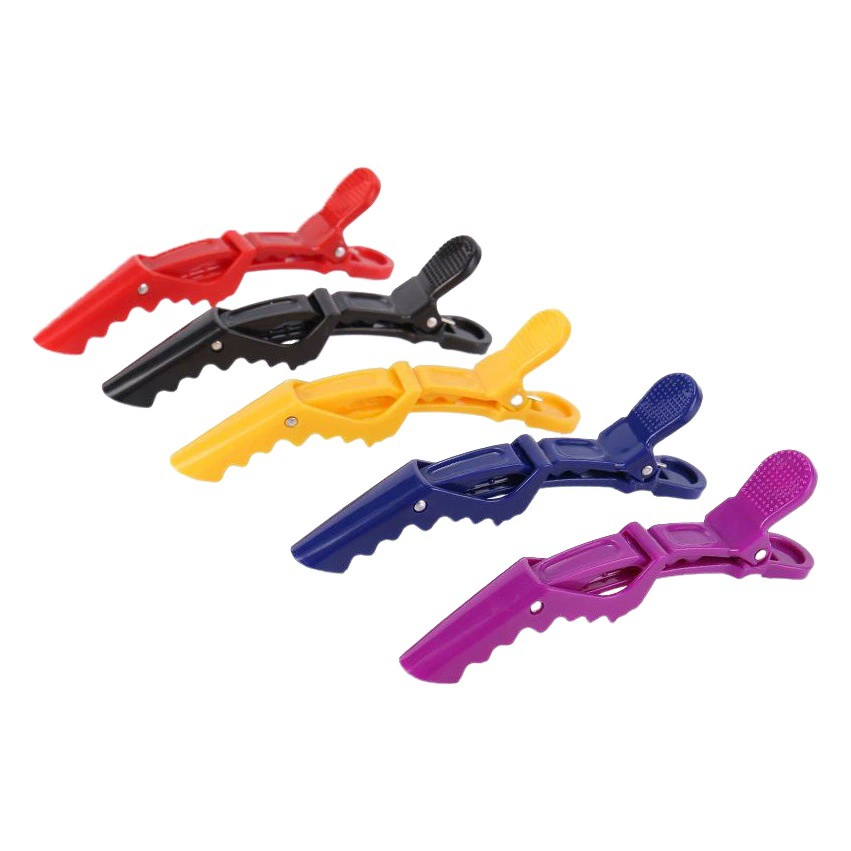 Оптовая Продажа с фабрики косметические и парикмахерские принадлежности Зажим для крокодила пластиковый зажим для утконоса Парикмахерская Перманентная Завивка инструмент позиционирование раздела