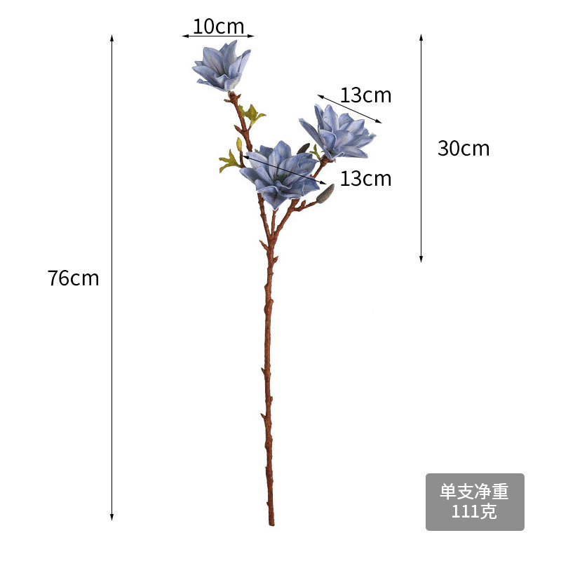 寂風民宿装飾3頭の福星玉蘭レストランのテーブルの置物の手触り玉蘭の花束|undefined