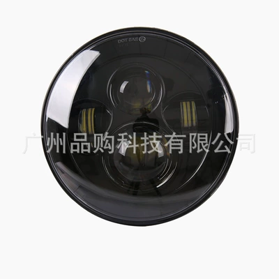 Ön faralar Wrangler headlight Angel Eye motorcycle - c-7-inch-silver-plus-5-yuan-one