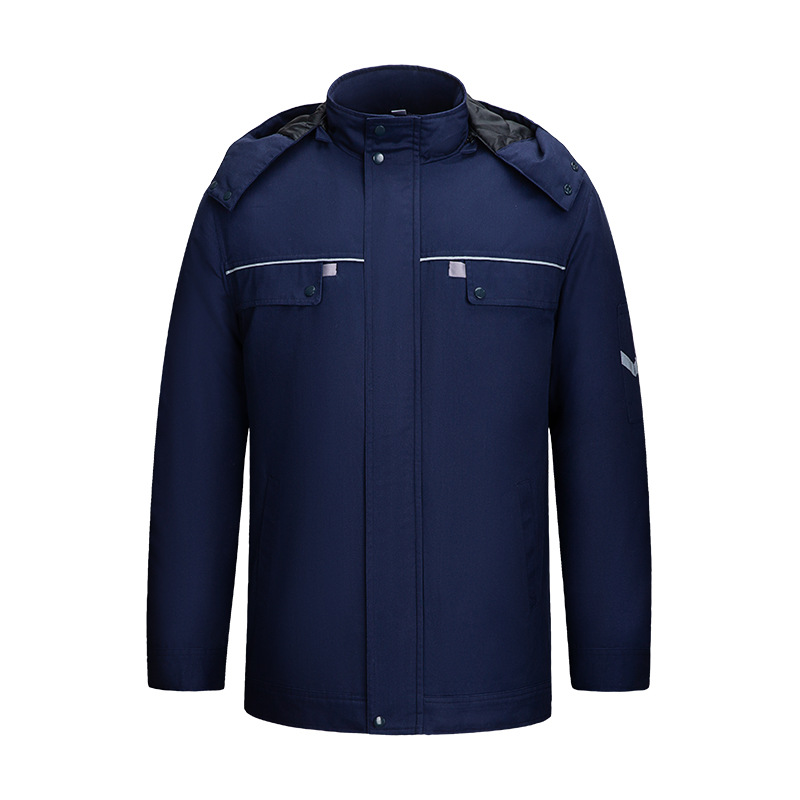 Invierno chaqueta de algodón de invierno protección laboral ropa de fábrica chaqueta hombre sucia resistencia al desgaste ropa de algodón gruesa personalizada