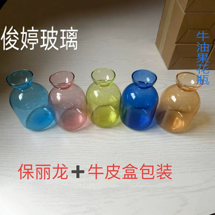 Long oval avocado hydroponic vase avocado seed water cultivation vessel flowerpot hydroponic seedling kernel cultivation transparent