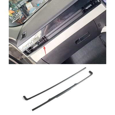 Suitable for Jaecoo J5 Ev: Other Automotive Interior Supplies - for-jaecoo-j5-ev-rhd-2-pieces-of-central-control-trim-abs-carbon-fiber-texture