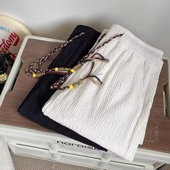 筋肉感ズボン男性夏の薄いタイプのゆったりとしたストレート感があります。
