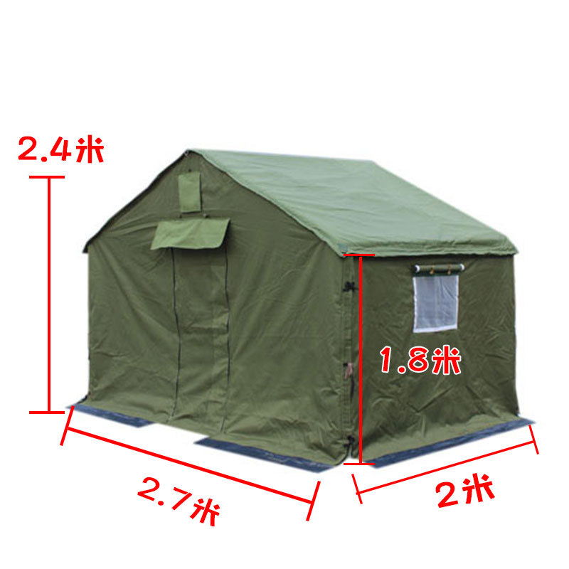 Ingeniería de campo sitio de construcción alivio de desastres lienzo comando de emergencia civil al aire libre engrosada cálida tienda viva a prueba de lluvia