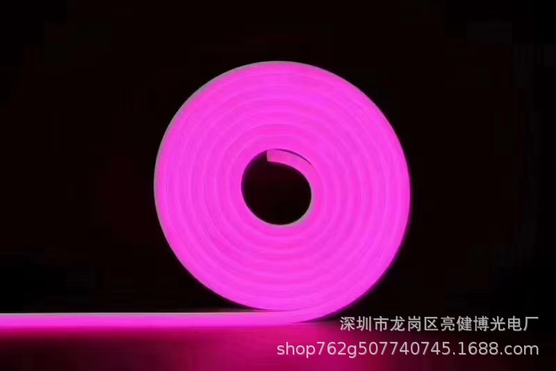 Juego de tiras de luces LED impermeables de silicona de bajo voltaje 12 V - Tira de luces de neón para iluminación decorativa empotrada en armarios