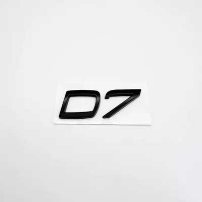 Applicable to Volvo V60S90: Car logo - d7-gloss-black