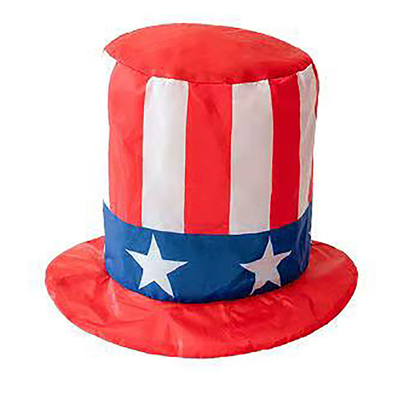 Sombrero de Animación con Bandera de Terciopelo Decorativo para Eventos Deportivos y Fiestas image 31