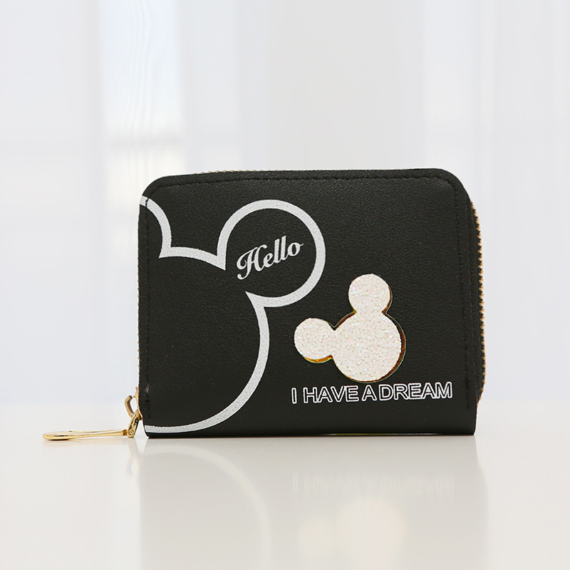 2023 nueva versión coreana multifuncional de dibujos animados larga corta billetera de mujer bolso de moda para teléfonos móviles bolso de mano mujer