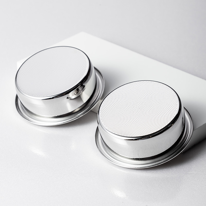 Coffee Machine Filter Powder Bowl Precision Double Cup Single Cup Powder Cup Stainless Steel Filter Extraction Powder Bowl Porous Filter Coffee Machine Filter Powder Bowl Precision Double Cup Single Cup Powder Cup Stainless Steel Filter Extraction Powder Bowl Porous Filter