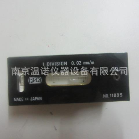 日本RSK理研气泡条型水平仪542-1002水平尺100X0.02平度