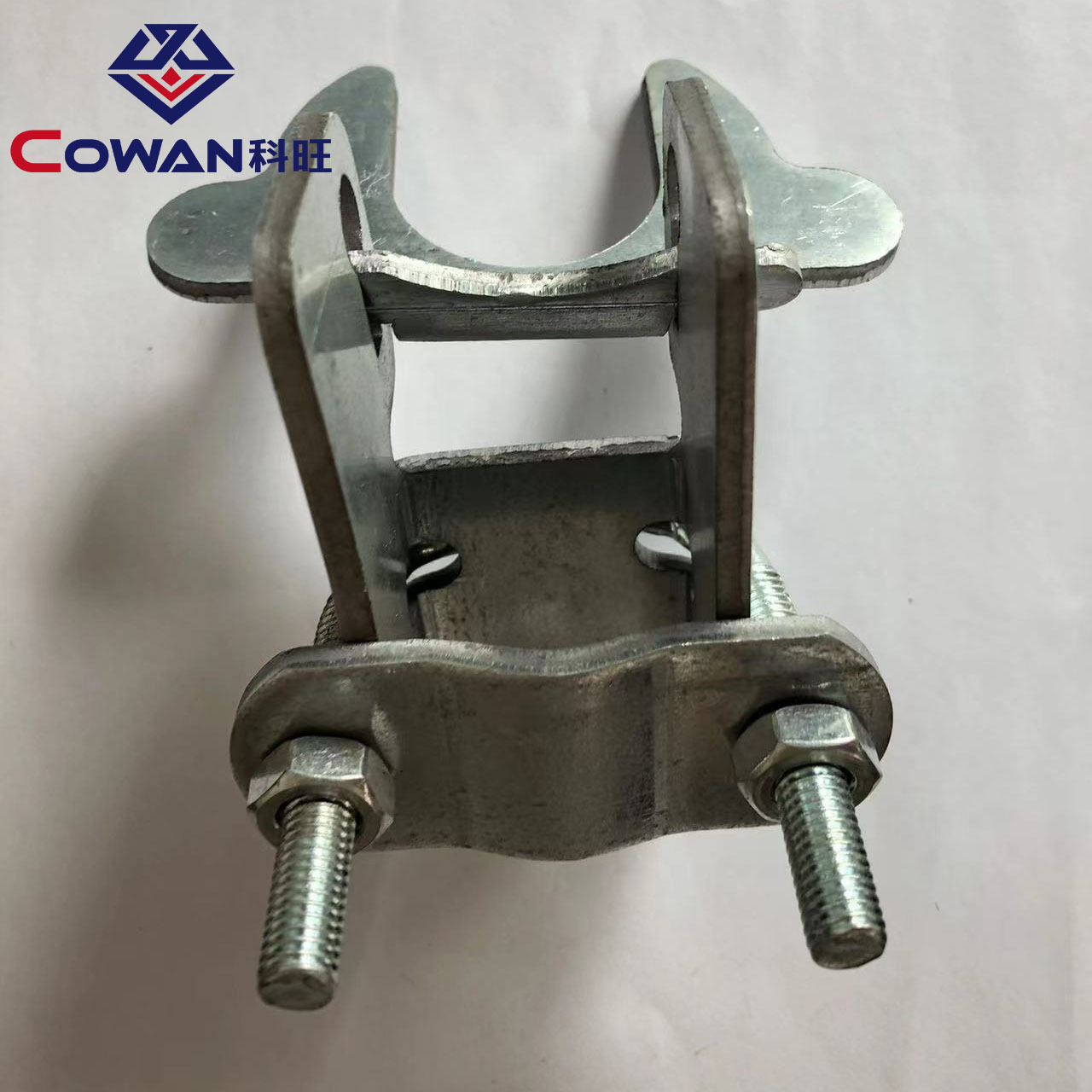 Cerradura de jaula para perros, cerradura de mariposa, accesorios de instalación de malla de cadena de eslabones de cadena, tarjeta de conexión de tubería de acero de exportación, pasador de resorte, cerradura heterosexual