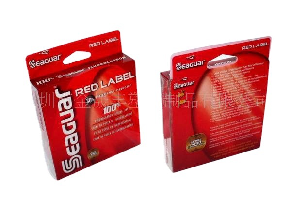 供应塑料盒，彩印挂钩包装盒，PVC塑料折盒